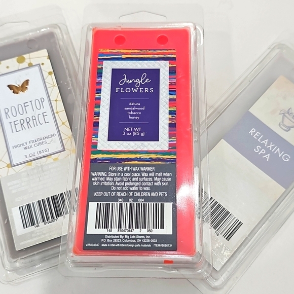 Candle Wax Cubes Relaxing Spa Jungle Flowers Rooftop Terrace 30 Melts For - Picture 7 of 7